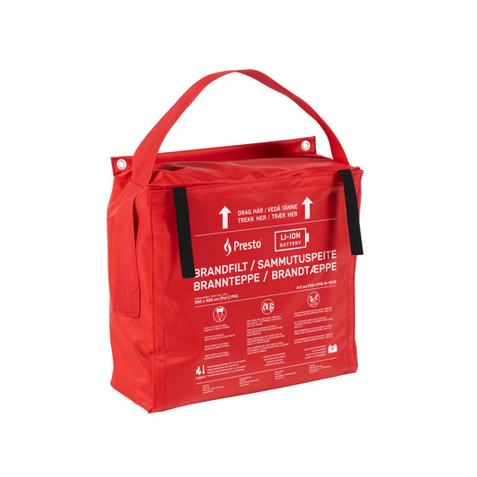 Lithium-brandtæppe 3 x 3 m