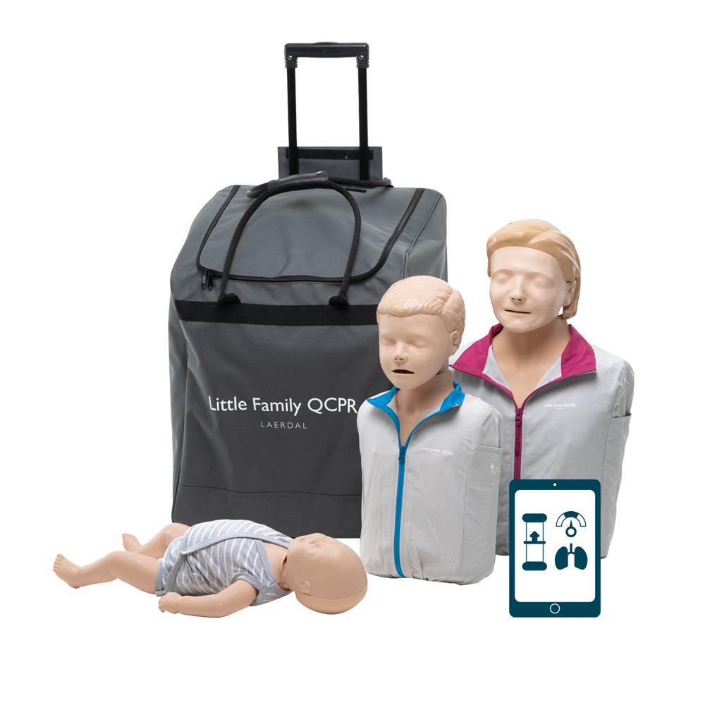 Laerdal Little Family QCPR m. lys hud