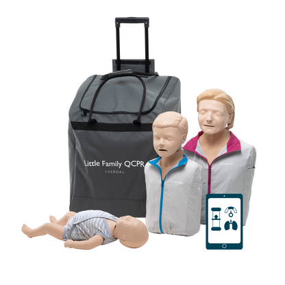 Laerdal Little Family QCPR m. lys hud