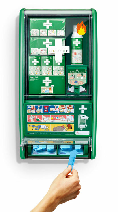 Cederroth Førstehjælps- og brandsårsstation