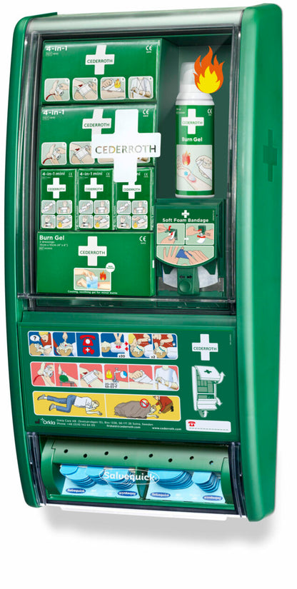 Cederroth Førstehjælps- og brandsårsstation