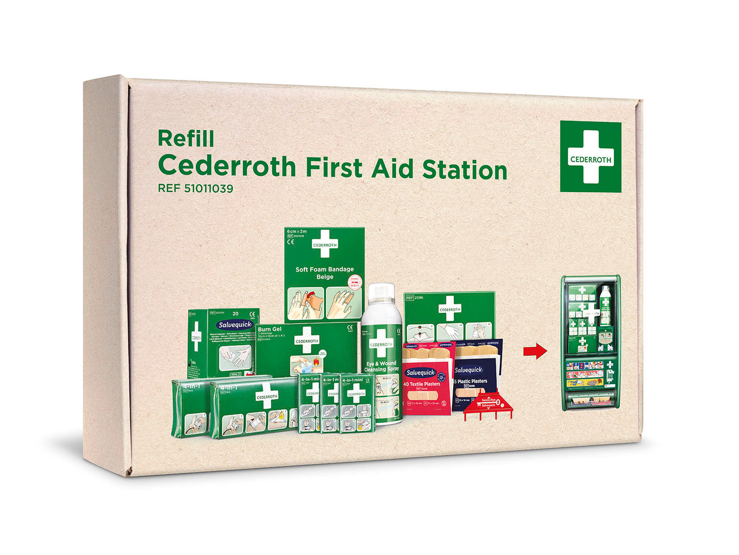 Cederroth Complete Refill for Cederroth First Aid Station