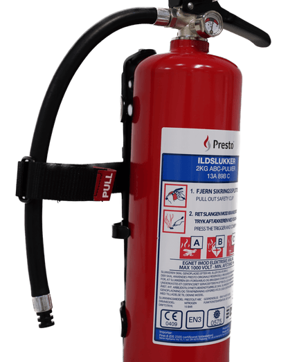 Presto - 2kg Pulverslukker P2GS - DS-godkendt