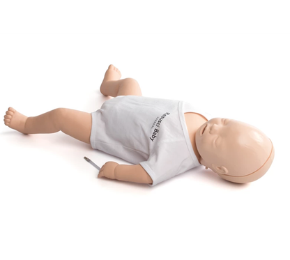 Laerdal Resusci Baby QCPR m. lys hud