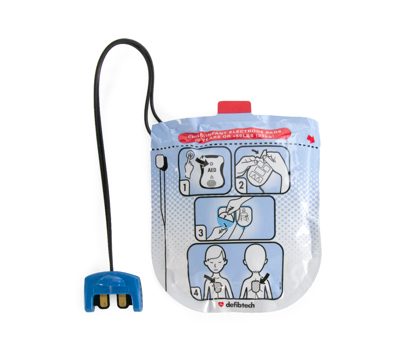 Defibtech Lifeline View børneelektroder