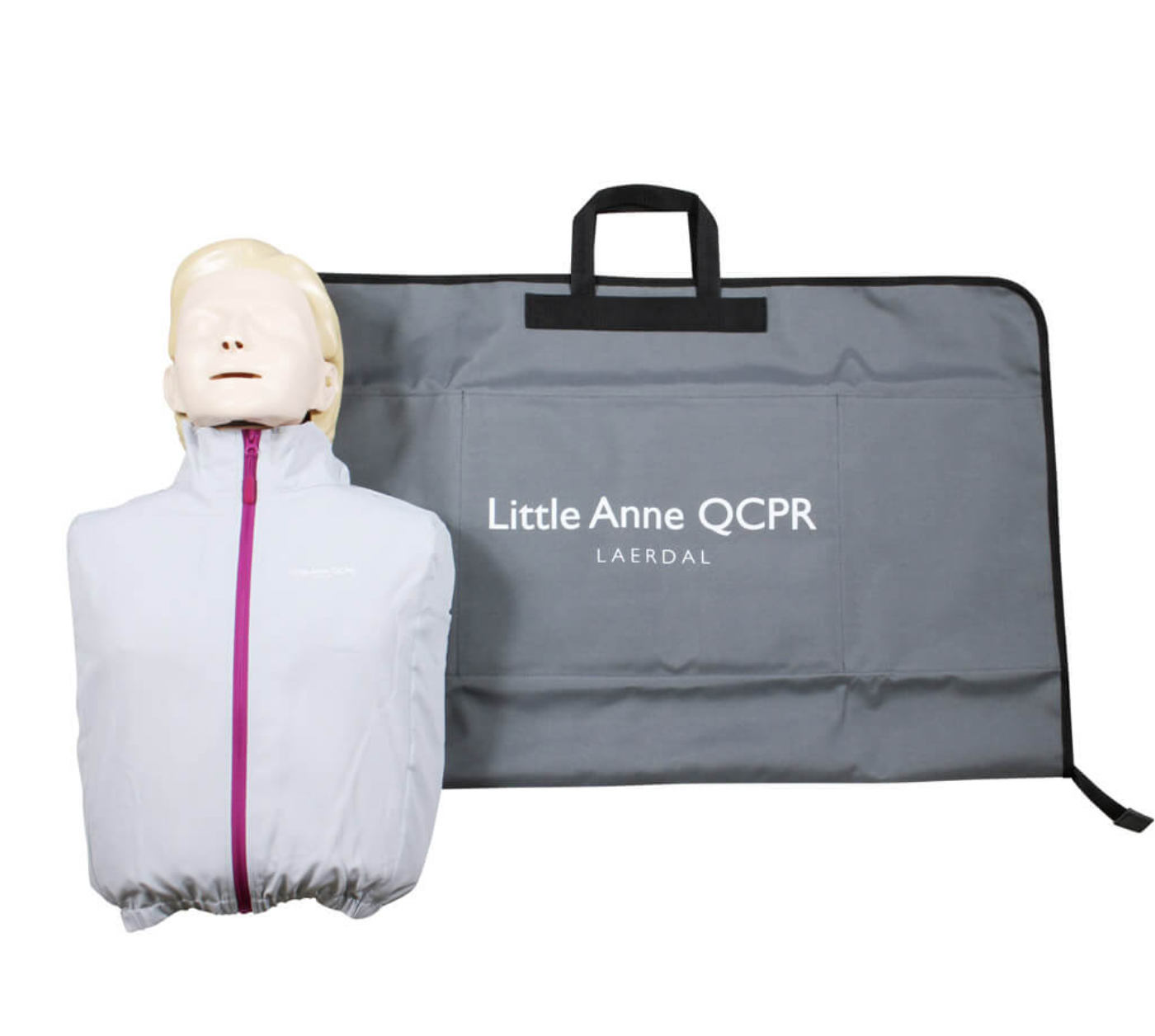 Laerdal Little Anne QCPR m. lys hud - 4 stk