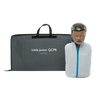 Laerdal Little Junior QCPR, dark skin tone, with bag