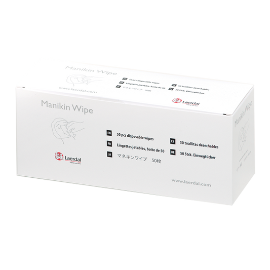 Laerdal Resusci Wet Wipe, 50-pack