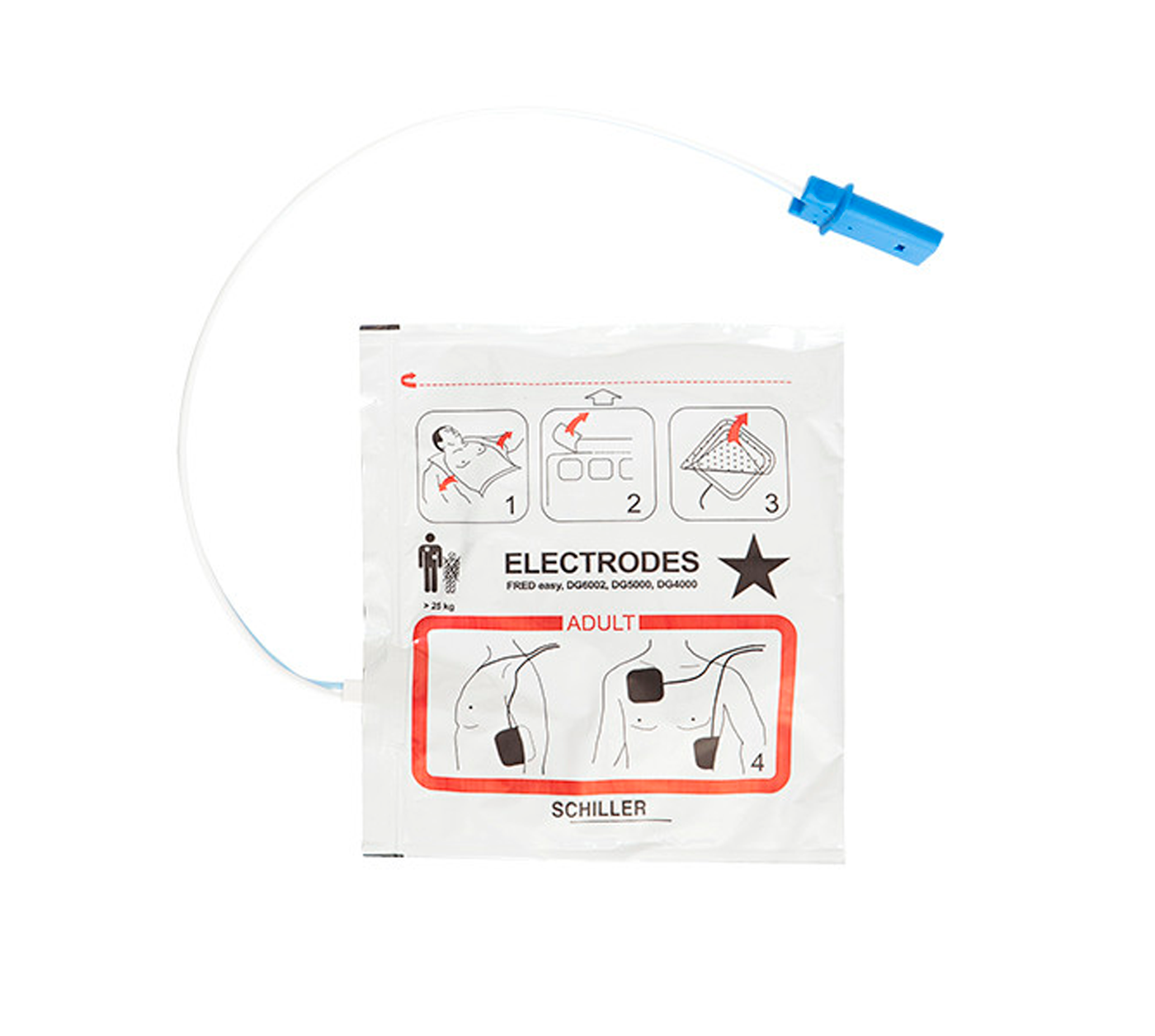 Schiller Fred Easy elektroder